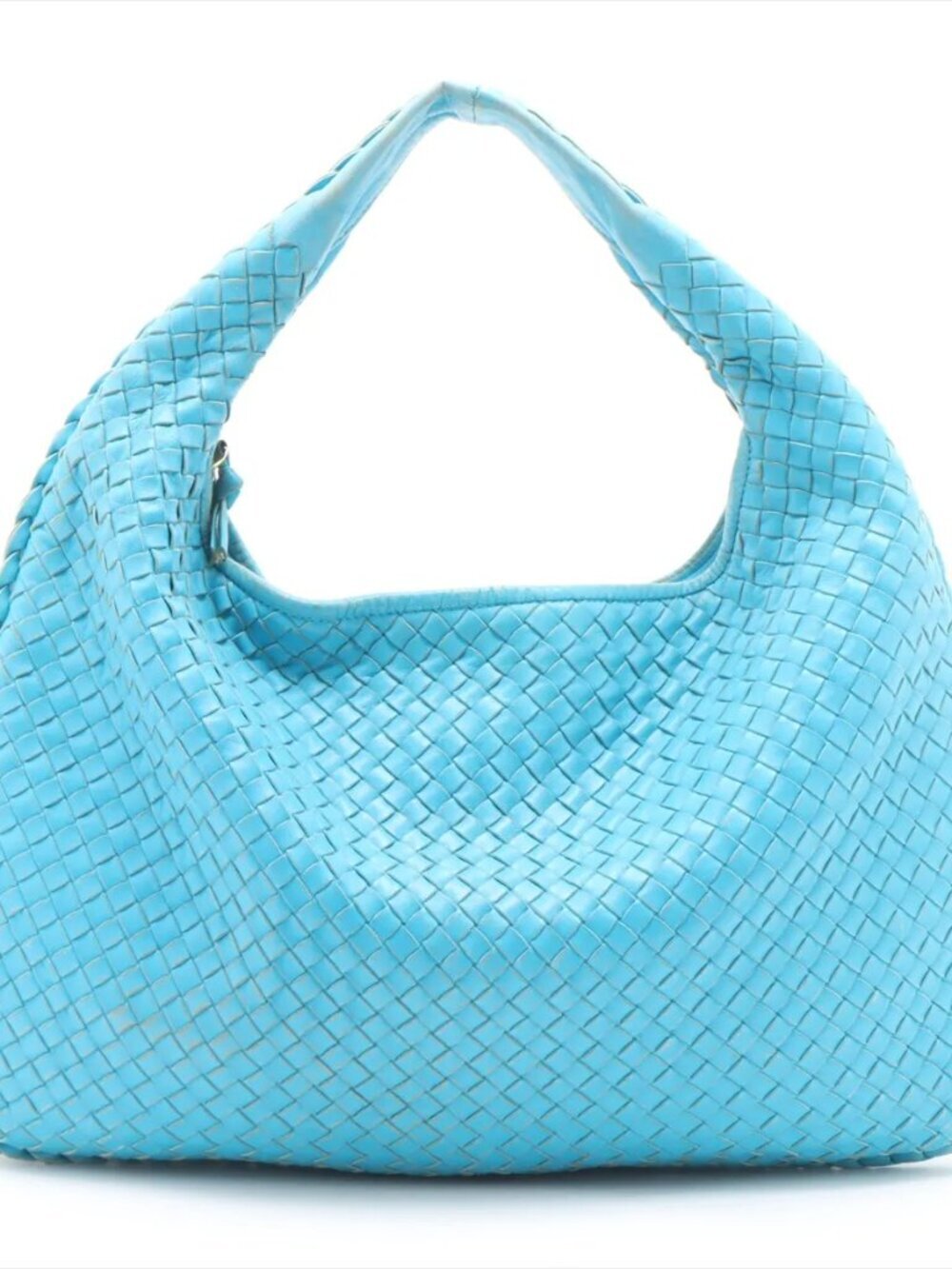 Bottega Veneta Blue Hobo J64 MOG